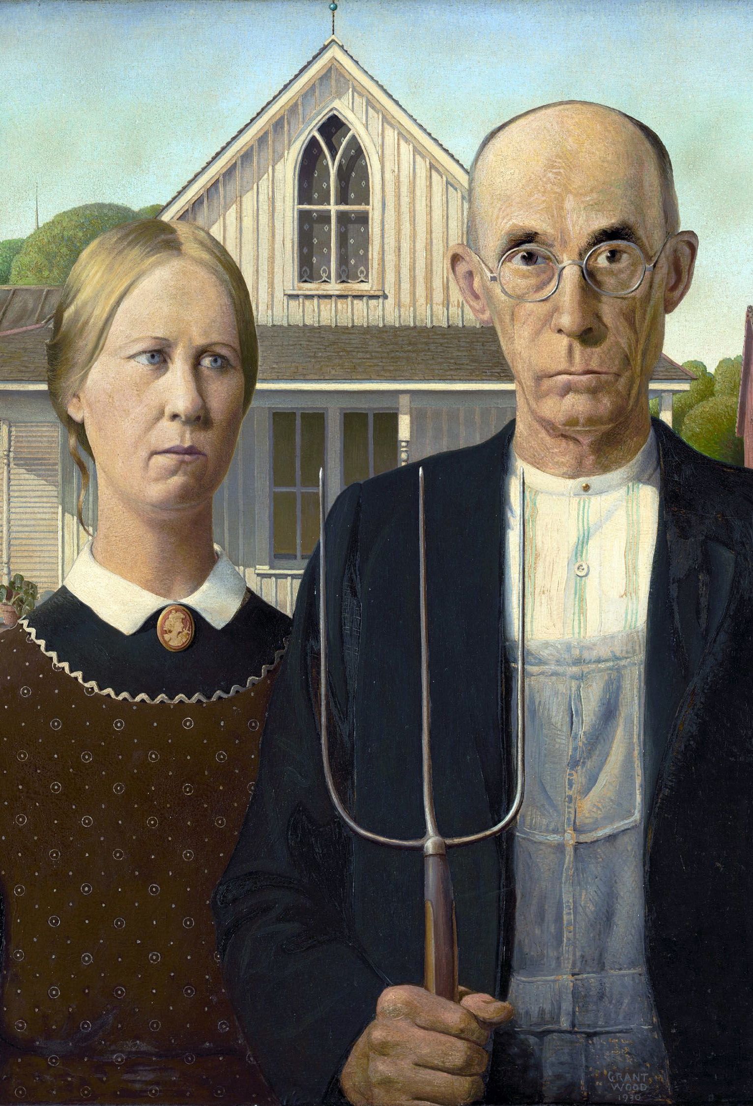 Grant Wood American Gothic